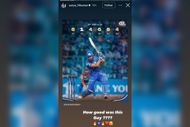 Suryakumar Yadav's Instagram story for Naman Dhir (Image via Instagram-@surya_14kumar)